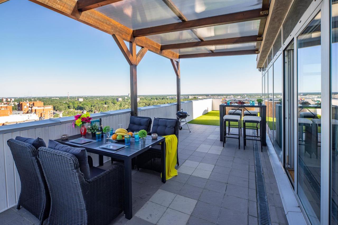 Skyhouse Riga Private Penthouse And Spa Exterior foto