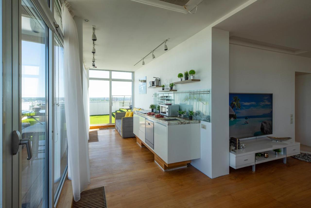 Skyhouse Riga Private Penthouse And Spa Exterior foto